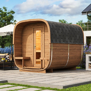 2.8m Square Sauna Barrel - Outdoor Sauna