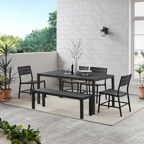 Outdoor Aluminium Dining Set for sale