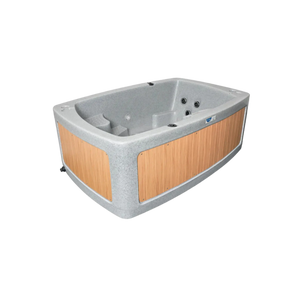 Light Grey & Teak - DuoSpa S080 - Next Generation Spas