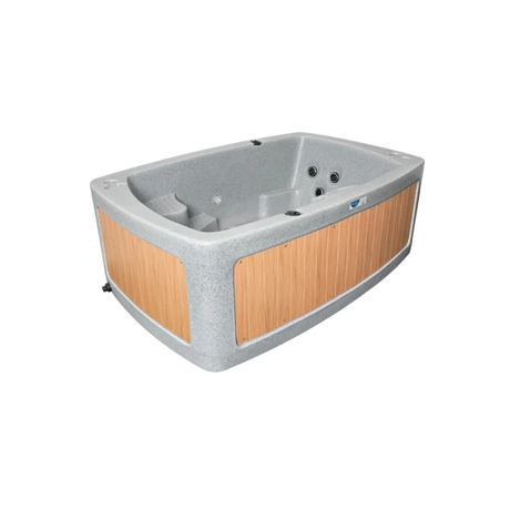 Light Grey & Teak - DuoSpa S080 - Next Generation Spas