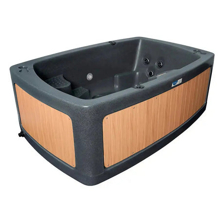 Granite Grey & Teak - DuoSpa S240 - Next Generation Spas