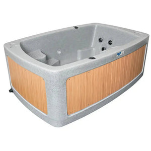 Light Grey & Teak - DuoSpa S240 - Next Generation Spas