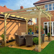 Garden Pergola - 3m Width - Wooden Pergolas