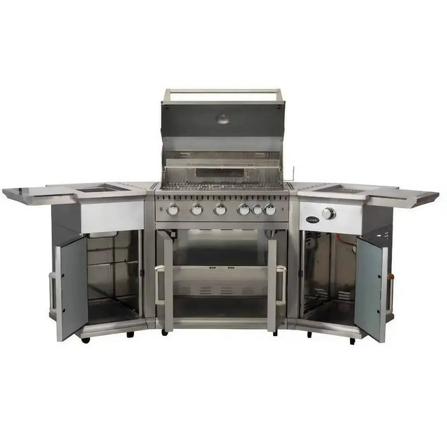 Lifestyle Bahama Island Steel Gas BBQ - Gas BBQ