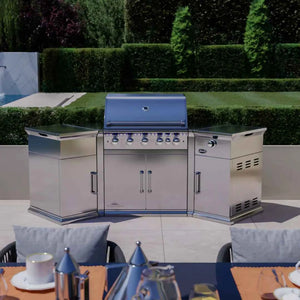 Lifestyle Bahama Island Steel Gas BBQ - Gas BBQ