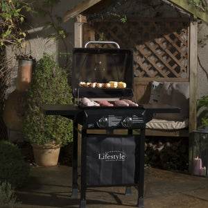 Lifestyle Cuba 2 Burner Gas Barbecue - Gas BBQ