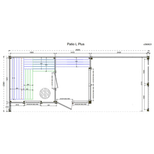 Patio L - Outdoor Sauna