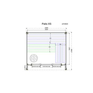 Patio XS - Outdoor Sauna