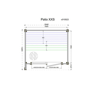 Patio XXS - Outdoor Sauna