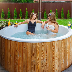 PolarSpa Comfort 195 - External Stove - Wooden Hot Tubs