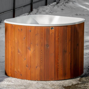 PolarSpa Corner 130 Cold Tub - Ice Baths