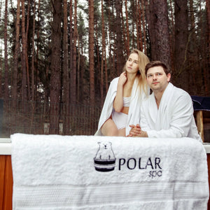 PolarSpa Elite 220 - with Integrated Stove - Wooden Hot Tubs