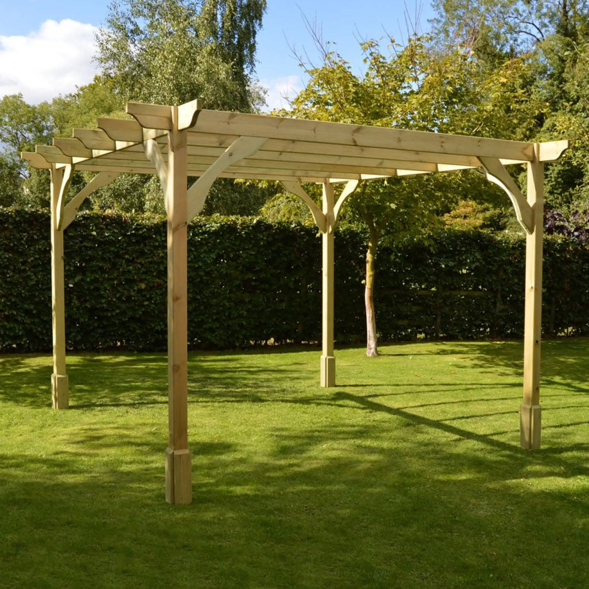 Light Green / 1.8m x 1.8m - Premium Pergola - 1.8m Width