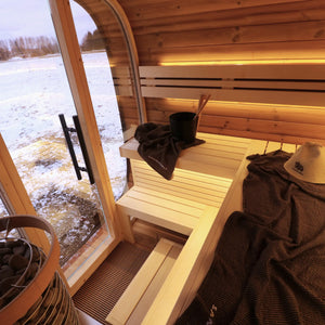 Round Cube Mini - Outdoor Sauna