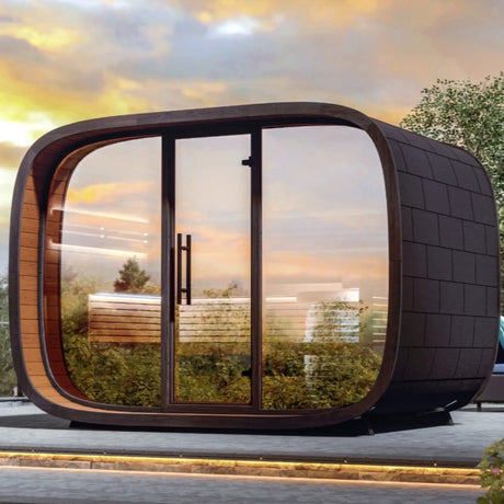 Round Cube Relax - Outdoor Sauna