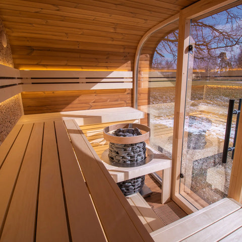 Round Cube Relax Sauna for sale